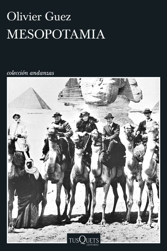 Portada de Mesopotamia, de Olivier Guez