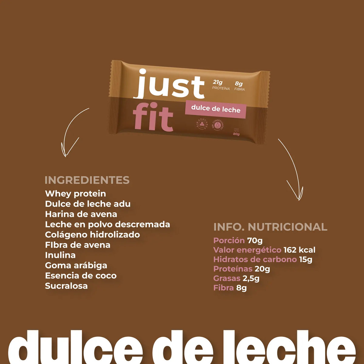 Just Fit Dulce de Leche
