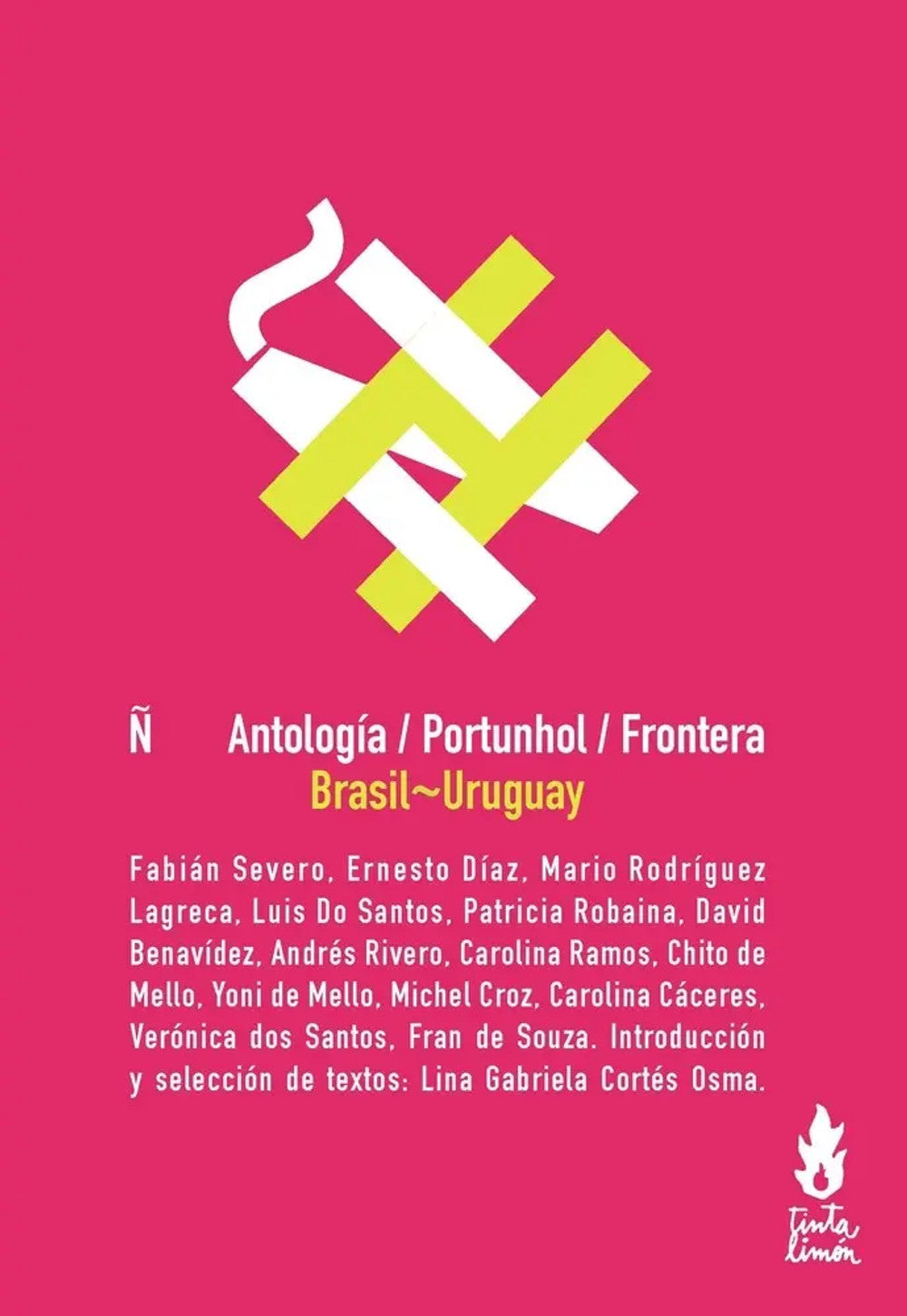 Portada de Ñ. Antología Portunhol Frontera