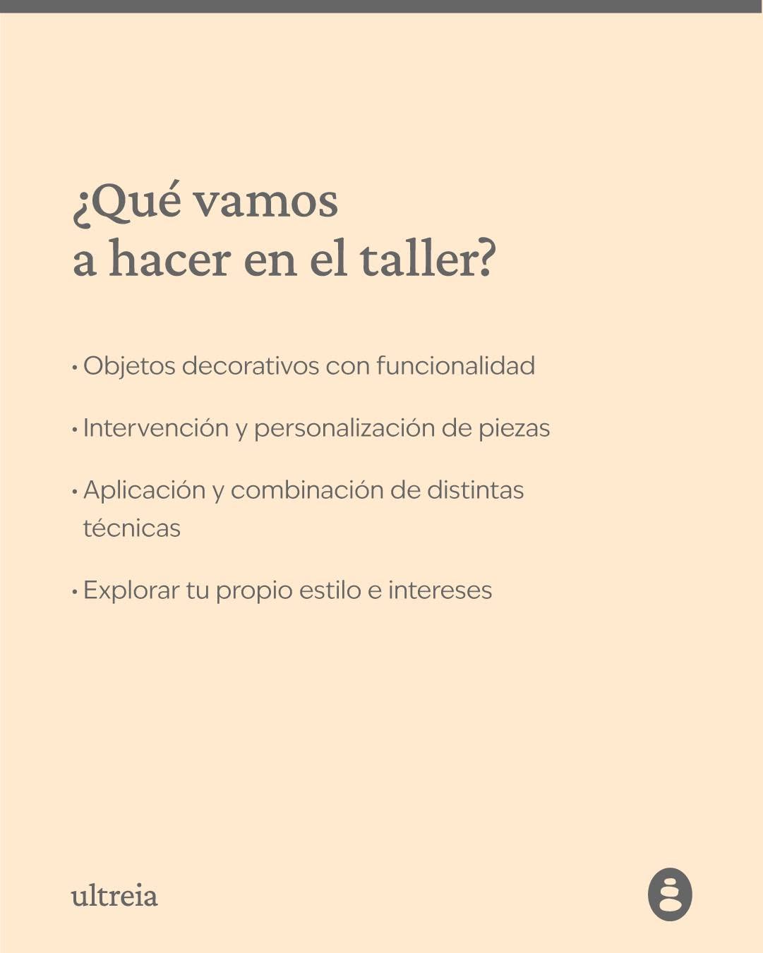 Pasta Piedra y Más — Taller mensual