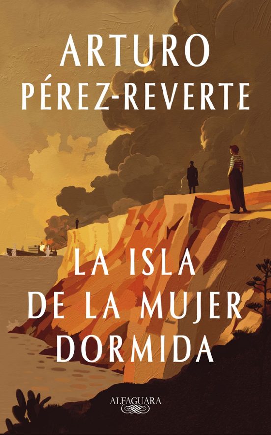 Portada de La isla de la mujer dormida, de Arturo Perez-Reverte