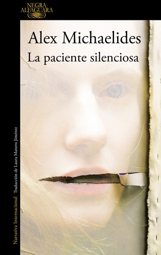 Portada de La paciente silenciosa, de Alex Michaelides
