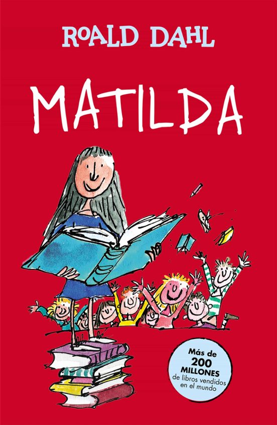 Portada de Matilda, de Roald Dahl