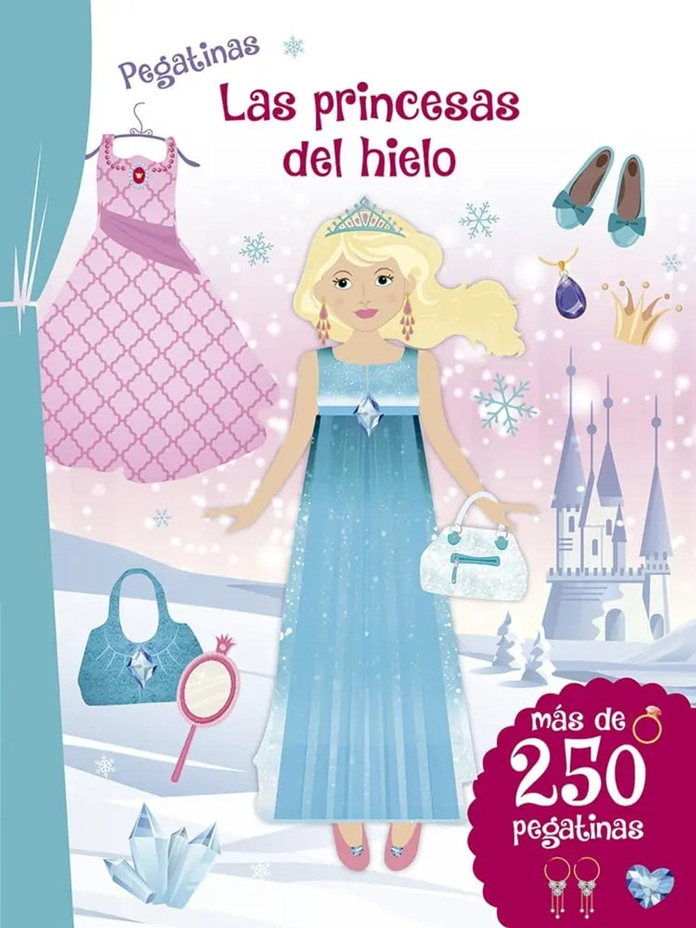 Portada de Pegatinas. las Princesas del Hielo