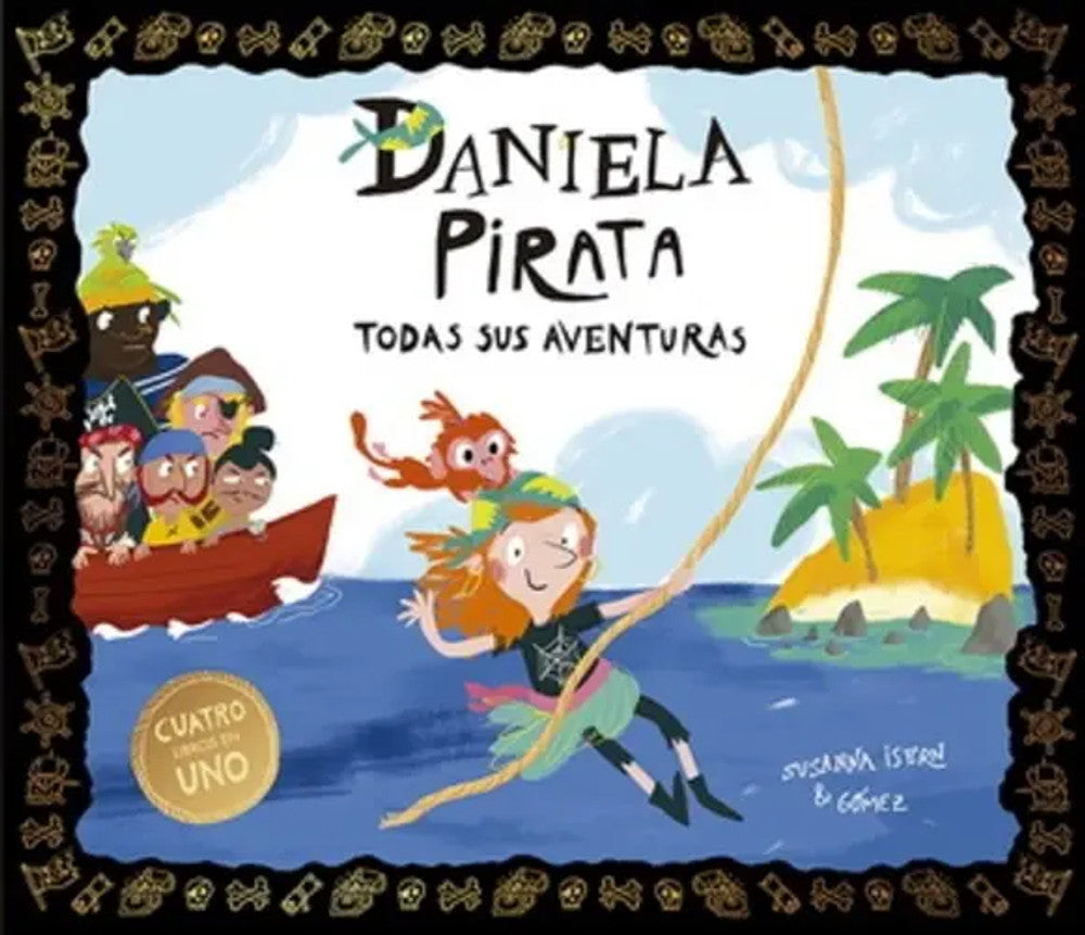 Portada de Daniela Pirata. Todas sus Aventuras