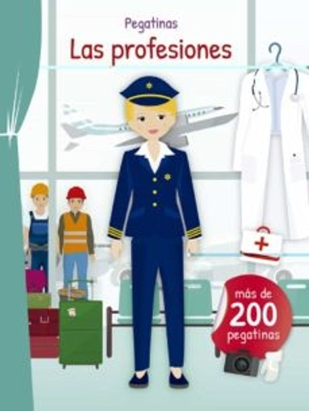 Portada de Pegatinas. las Profesiones